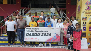 2026 대구세계마스터즈육상 조직위, 인도서 선수 유치활동