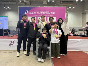울산 동구청 돌고래역도단, 장애인체전서 금 13개 수확