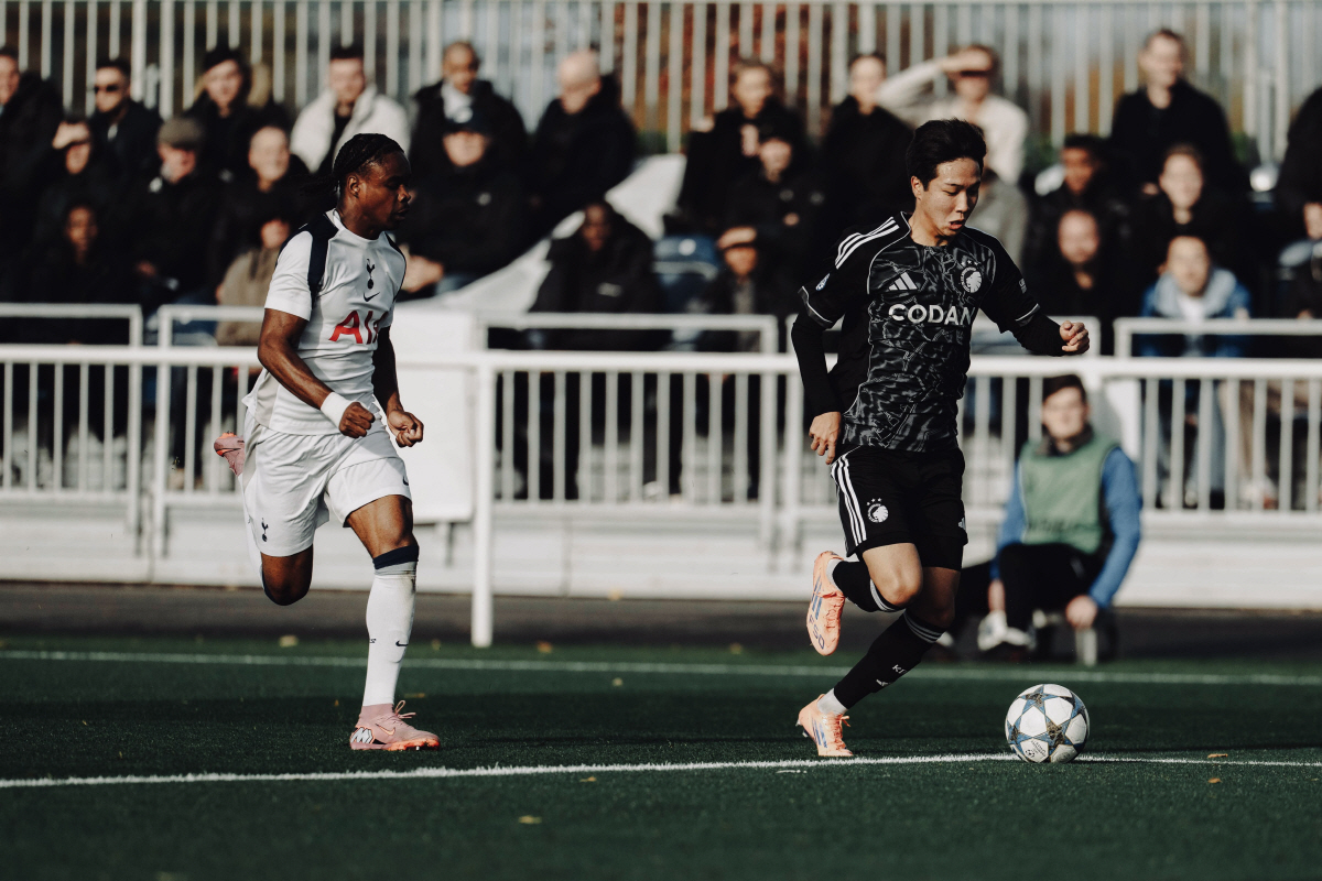 '코펜하겐 유망주' 이경현! '토트넘 안방'에서 키패스로 도움! 유스리그…