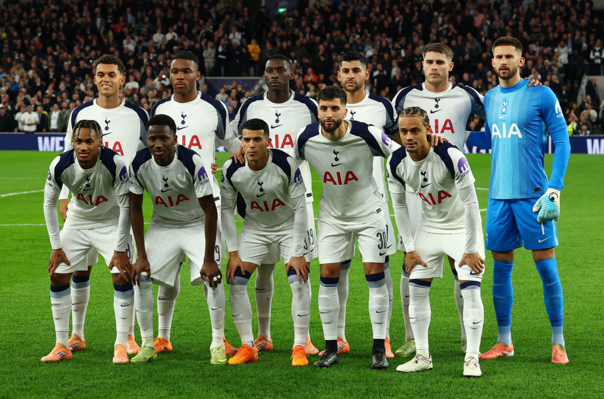 [UCL현장]'존슨 선제골' 토트넘, 코펜하겐에1-0 리드하며 전반 종료