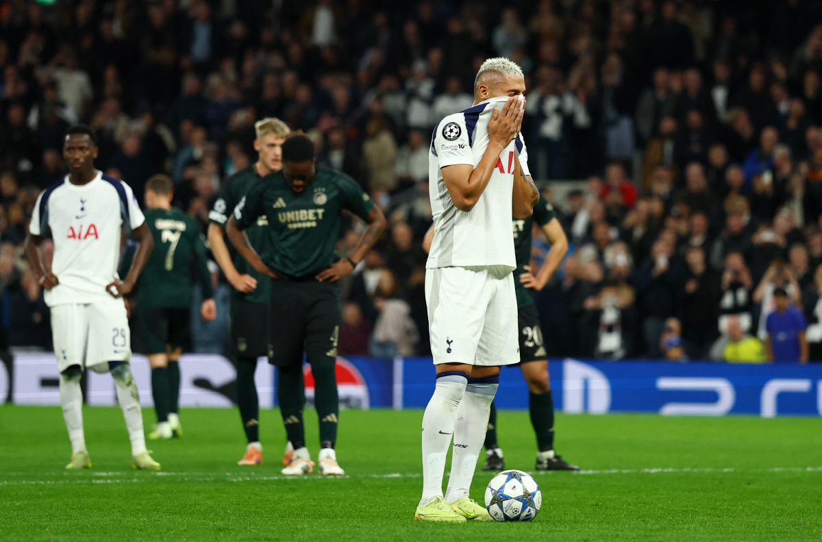 "상황 악화될 뻔!" 英 BBC 한탄→충격 평점 엔딩…손흥민 떠난 토트넘…