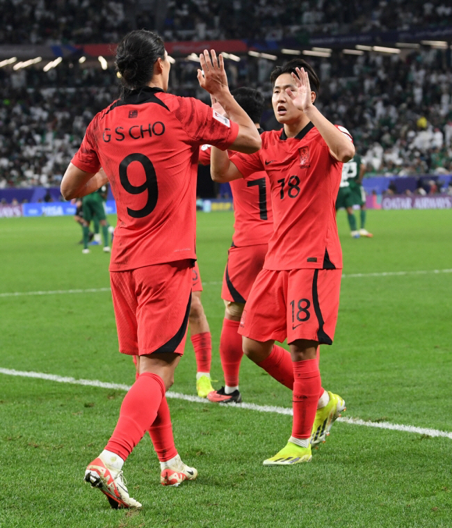 이강인 시즌 첫 도움→'환상의 짝꿍' 조규성 복귀…손흥민-오현규 최고의 …