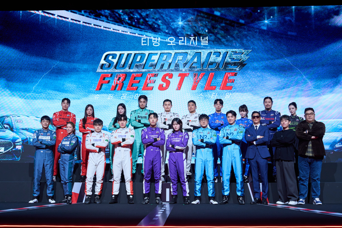 [SC현장]야구 끝나자 엔진 켰다…티빙, 이번엔 서킷으로 달릴 '슈퍼레이…