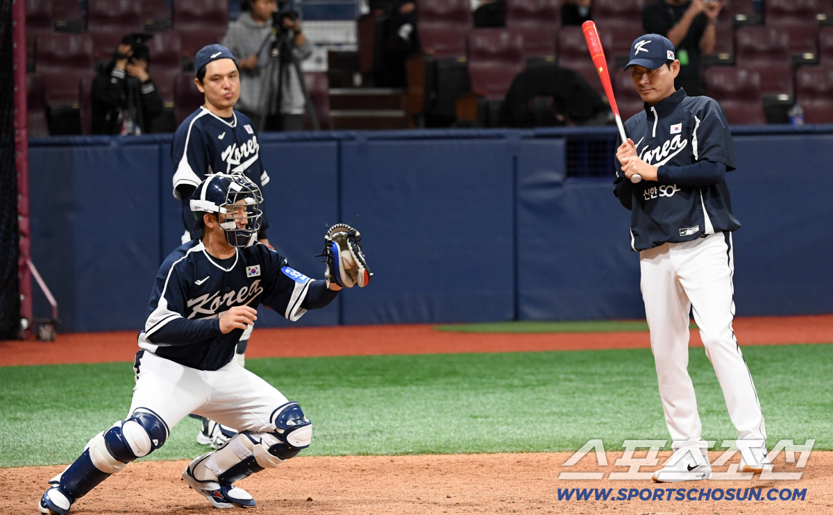 [포토] 최재훈 '국가대표 포수'