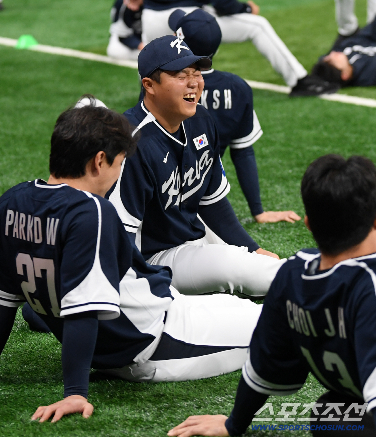 [포토] 한동희 '미소 만발'