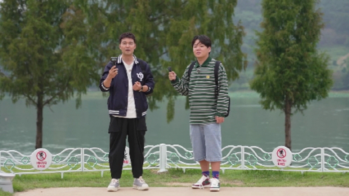 '새신랑' 곽튜브, 원래 이렇게 인기 많았나…충남 아산서 소녀 팬과 감격…