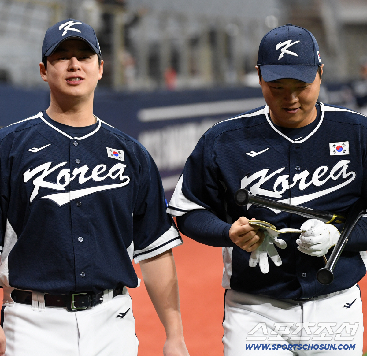 준우승 아쉬움 묻고 국대 온 노시환 "다음엔 진짜 우승을 목표로..."