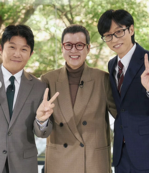 ‘암 투병’ 박미선, 10개월만 짧은 머리로 '유퀴즈' 등장 “생존 신고…