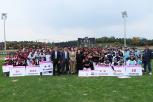 '국내 유일 기업 후원' 2025 LX배 한국여자야구대회 8일 개막