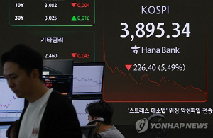 '검은 수요일' 주식 공매도 1조9천억원…2년3개월여만 최대