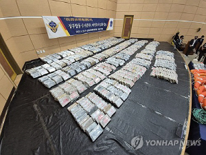 '국내 최대 규모' 강릉 옥계항 코카인 밀반입 주범 징역 25년(종합)