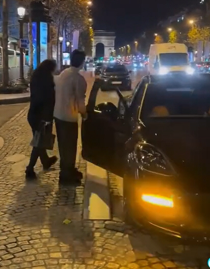 이강인♥두산家 여친, ‘애정전선 이상無’…초럭셔리 파리 데이트 포착