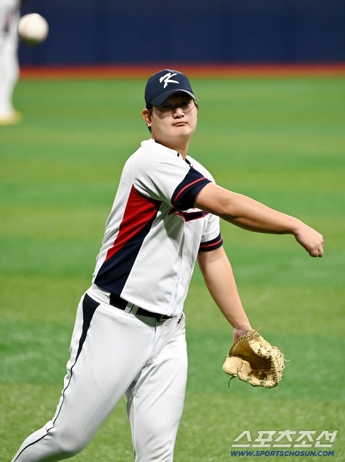 "테일링 없는 150km은 홈런 치라는 공" 대표팀에서도 이어지는 '김서…