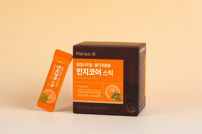 "황칠나무 천연물 소재로 두뇌 건강관리"…휴온스엔 '파낙스.엔', '인지코어 스틱' 선보여