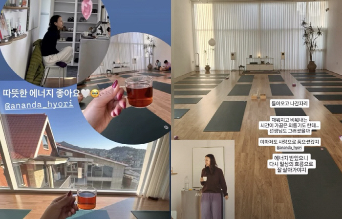 이효리, 요가수업 중 '몰카' 찍혔는데..가을 여신 그 자체