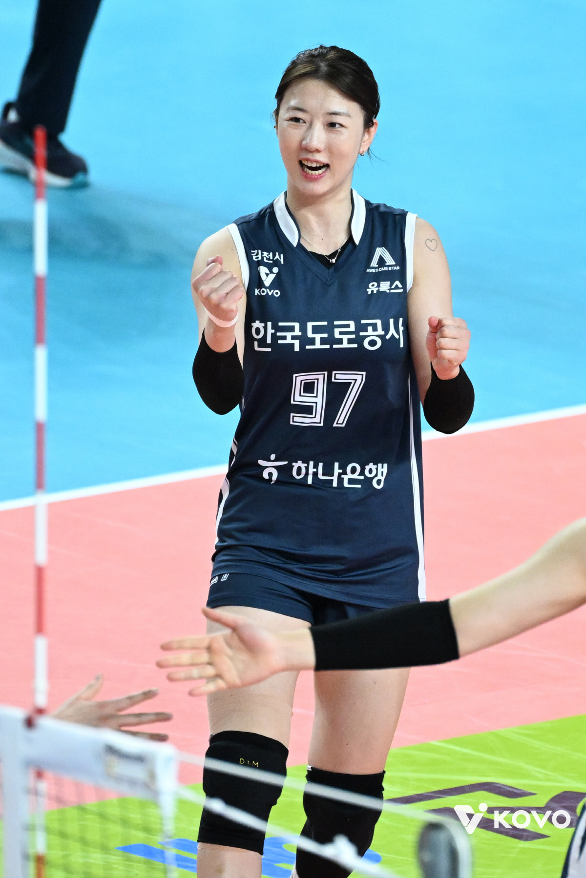 4연승 이끈 '연봉퀸' 강소휘 "5년만의 우승 도전? 지금은 과정에 집중…