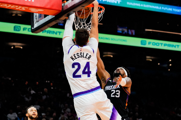 "급성장 주전센터 시즌아웃! 오히려 좋다?" 유타 재즈 숨은 미소. 美 매체 "케슬러 부상 공백. 유타 장기적 신인드래프트 이득"