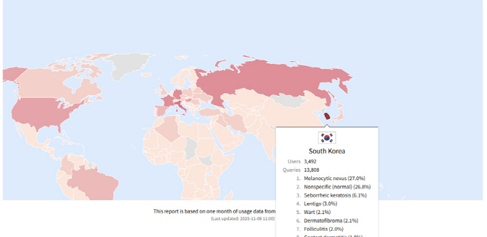 한림대강남성심병원 김성환 교수팀, 피부진단 AI 글로벌 성능 검증 연구…'한빛사' 선정