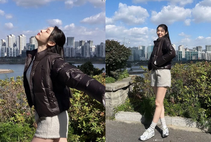 '35세' 김연아, 반묶음하니 대학생 비주얼..♥고우림도 '좋아요'