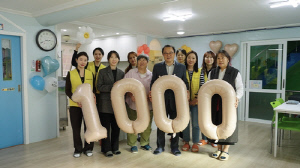 한샘, 공간개선 1천호 달성…