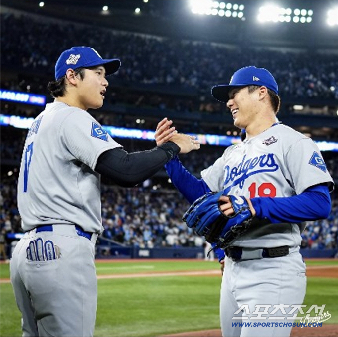 오타니-야마모토-사사키 덕분에 월드시리즈 2연패, 좌완 이마나가도 영입해…