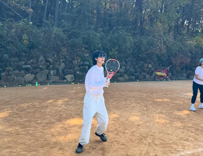 '180cm' 홍진경, 40kg대로 감량 후 철저한 자기관리 "테니스 치…