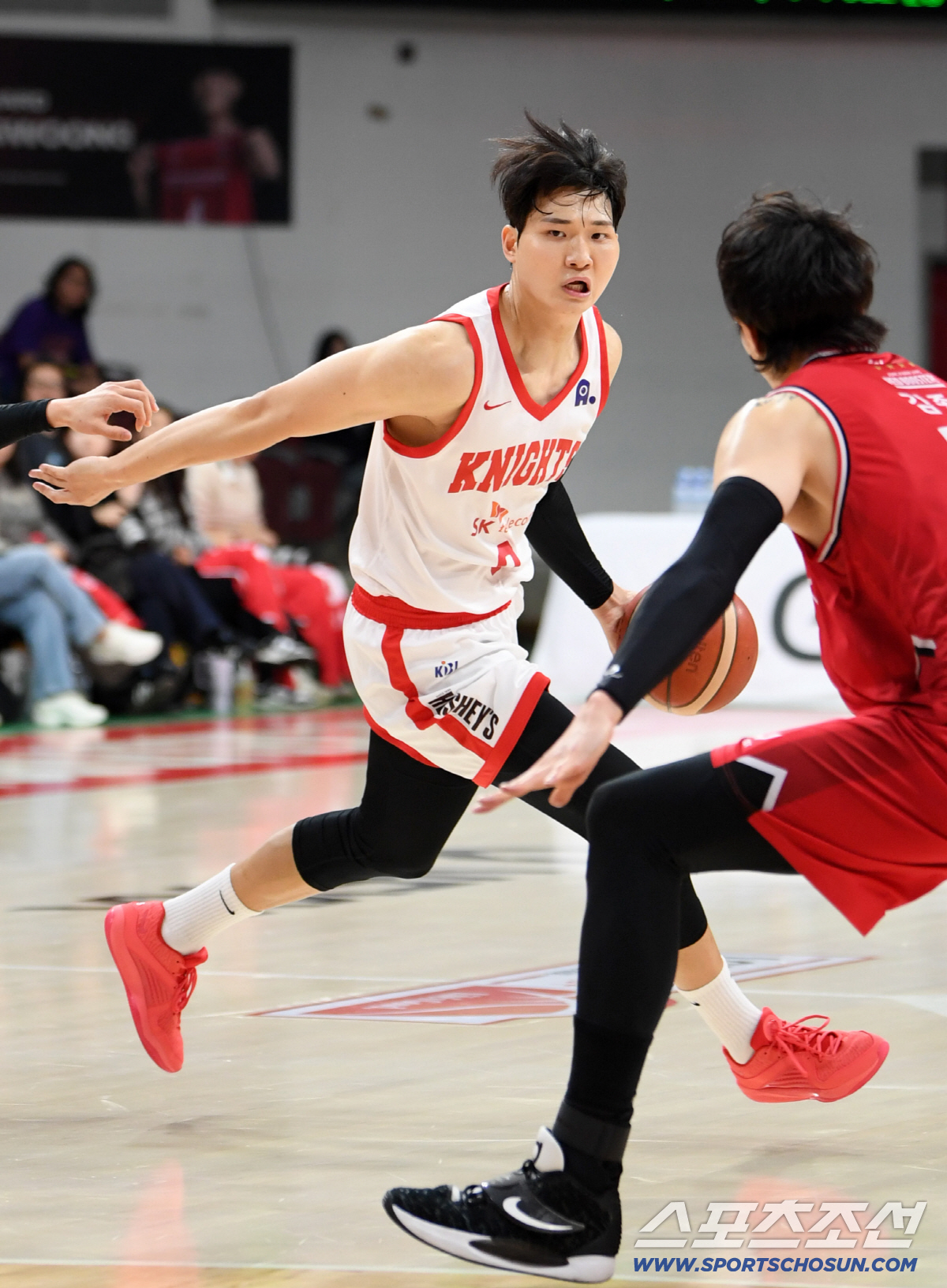 [포토] 안영준 '빠르게 돌파'