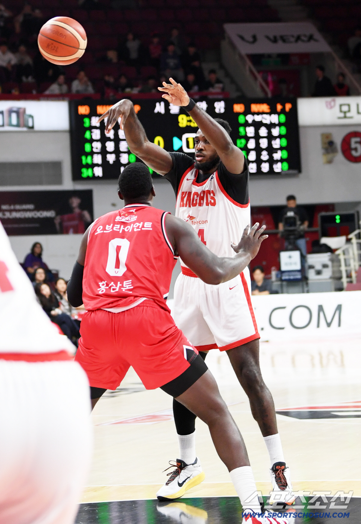 [포토] 워니 '패스'