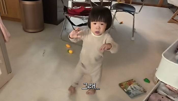 강재준♥이은형 아들, 폭풍 성장했다..전력질주+옹알이까지 ('기유TV')