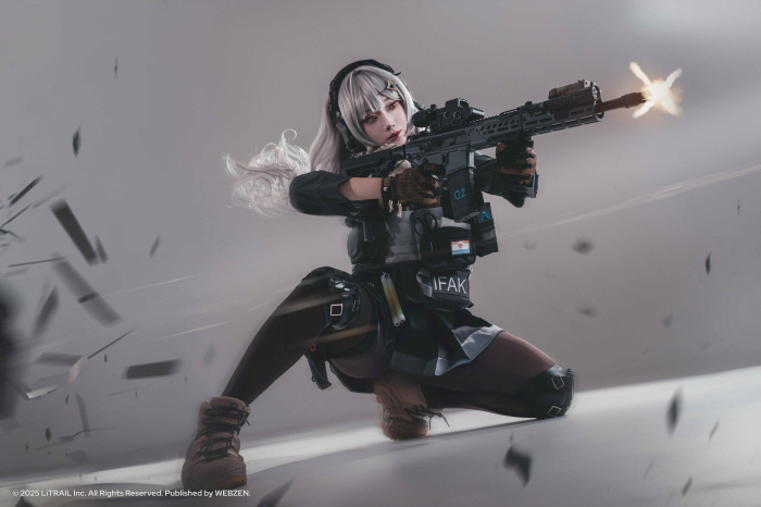 웹젠, '지스타 2025'에서 선보일 신작 '게이트 오브 게이츠'의 코스프레 화보 공개