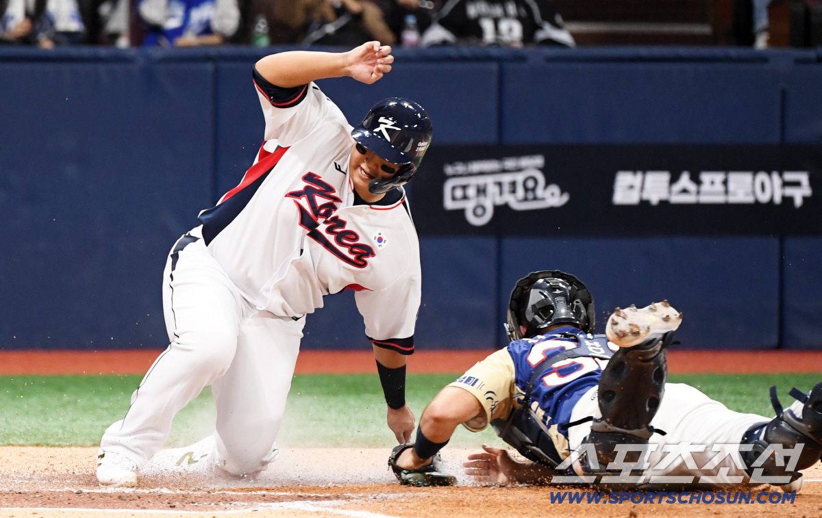 [포토] 한동희 '홈 쇄도'