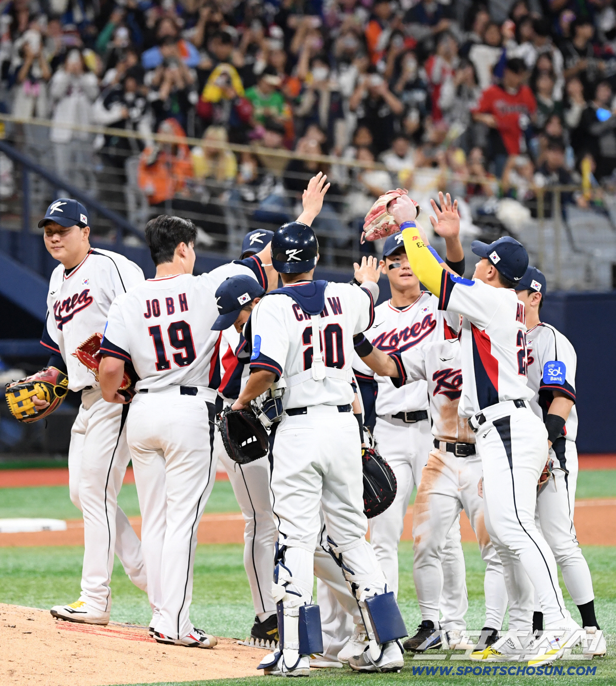 [포토] 대한민국 '기분 좋은 승리'