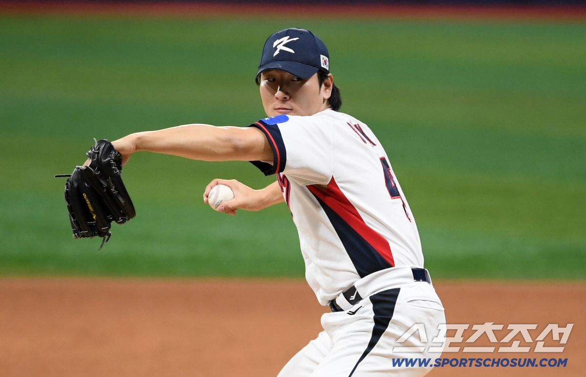 "156㎞ 기대이상. 일본전도 던지고 싶다." 체코전 2이닝 0안타 4K…