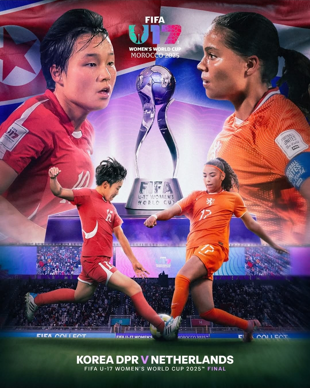 "22골3실점,미친 기세" 北여축소녀단,오늘 네덜란드와 결승전! 2연패-…