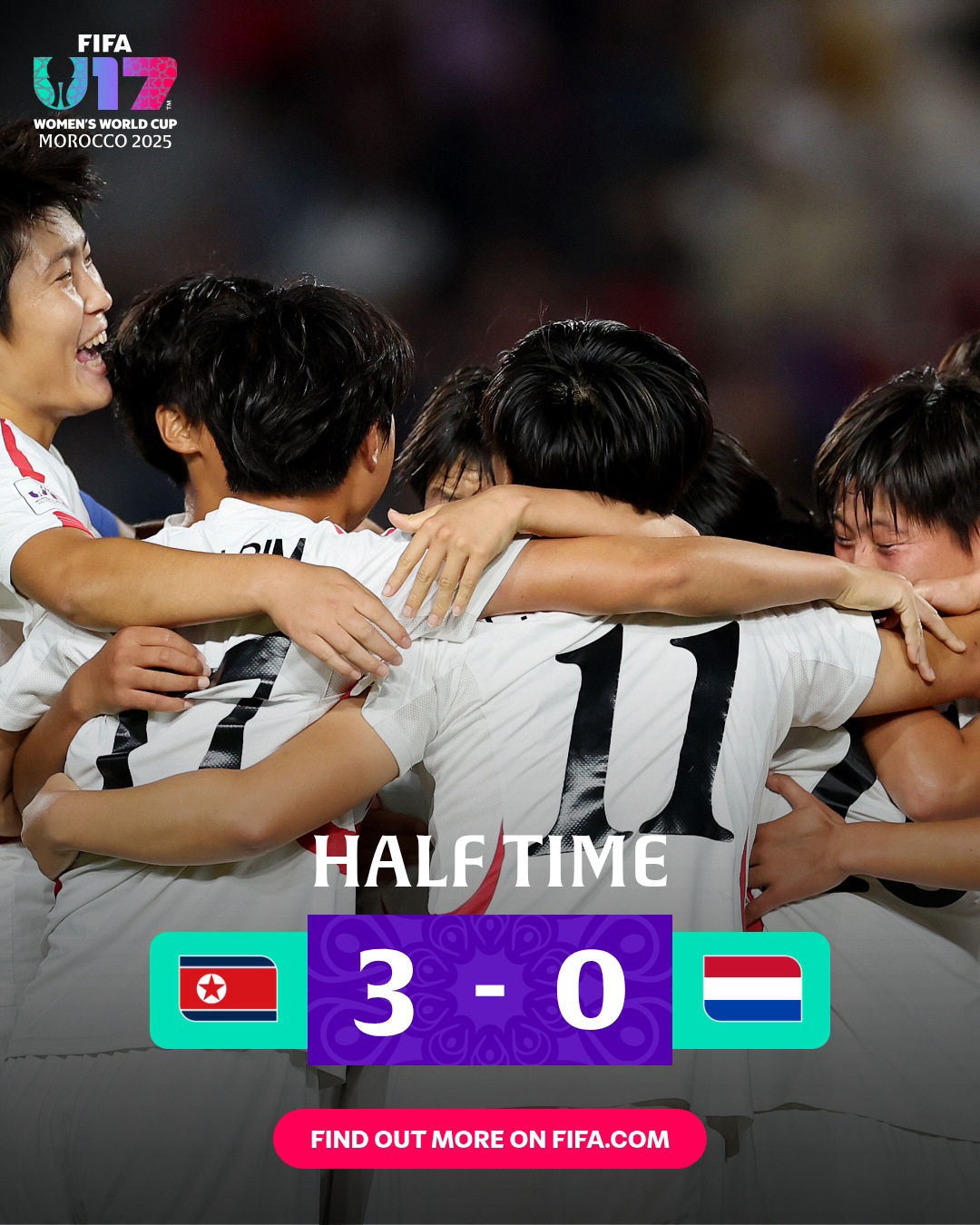 "우리 여자축구는 강합니다,인민들과 기쁨 나눌것" 北,네덜란드에 압도적 …