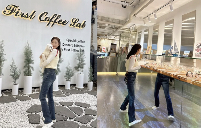 '44kg' 송가인, 빵 이렇게 먹는데 살 더 빠졌나봐…청바지가 헐렁[S…