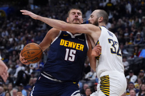 웸비? SGA? MVP 0순위 후보 니콜라 요키치의 위엄. 32-14-14 또 다시 트리플더블. 9경기 트더 7회