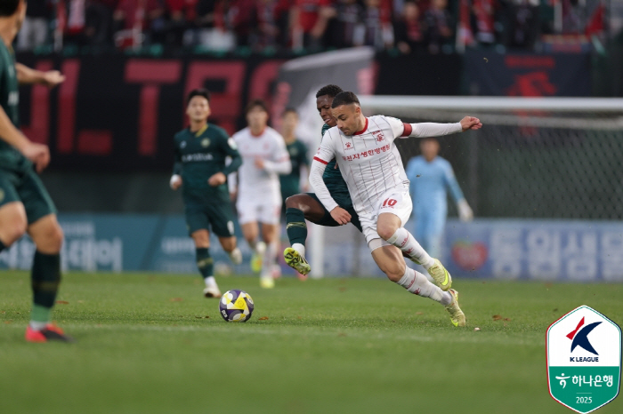 승격 도전! '바사니 결승골' 부천, 김포에 1-0 승 '3위+구단 최고…