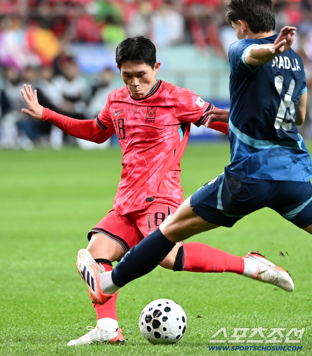 홍명보호 또 대형 악재! 이동경, 우측 늑골 골절→호흡 불편 응급실 긴급…