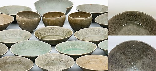 (서울=연합뉴스) 국립해양유산연구소는 태안 마도 해역을 조사하던 중 곡물과 도자기를 운반하다가 침몰한 것으로 추정되는 고(古)선박의 흔적을 찾았다고 10일 밝혔다. 마도 해역은 서해의 뱃길 중에서도 예부터 험난하기로 손꼽힌다. 사진은 태안 마도 해역 음파 탐사 중에 발견된 청자 다발의 세부 문양. 2025.11.10 [국립해양유산연구소 제공. 재판매 및 DB 금지] photo@yna.co.kr