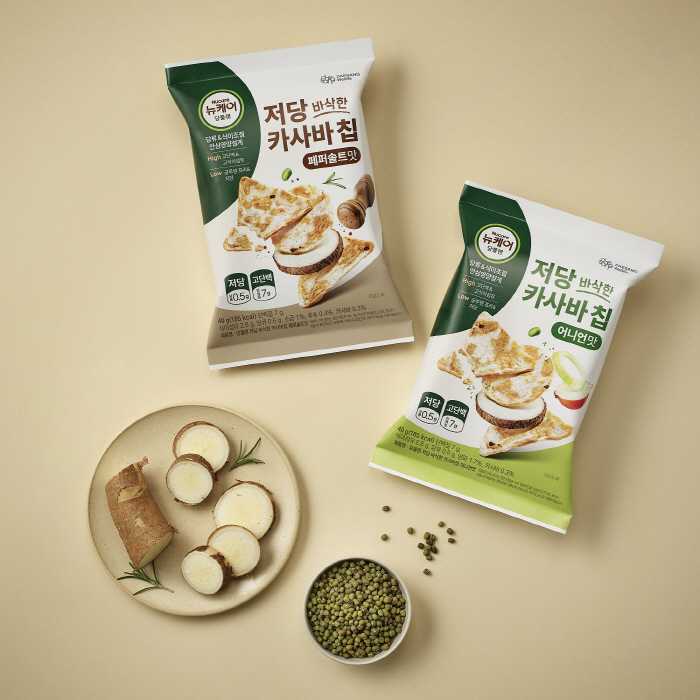 대상웰라이프, 저당·고단백 '뉴케어 당플랜 저당 바삭한 카사바칩' 선보여