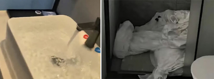 환불 거부에 호텔 객실 침수 시킨 여성, 숙박비 300배 물어…"화가 부…