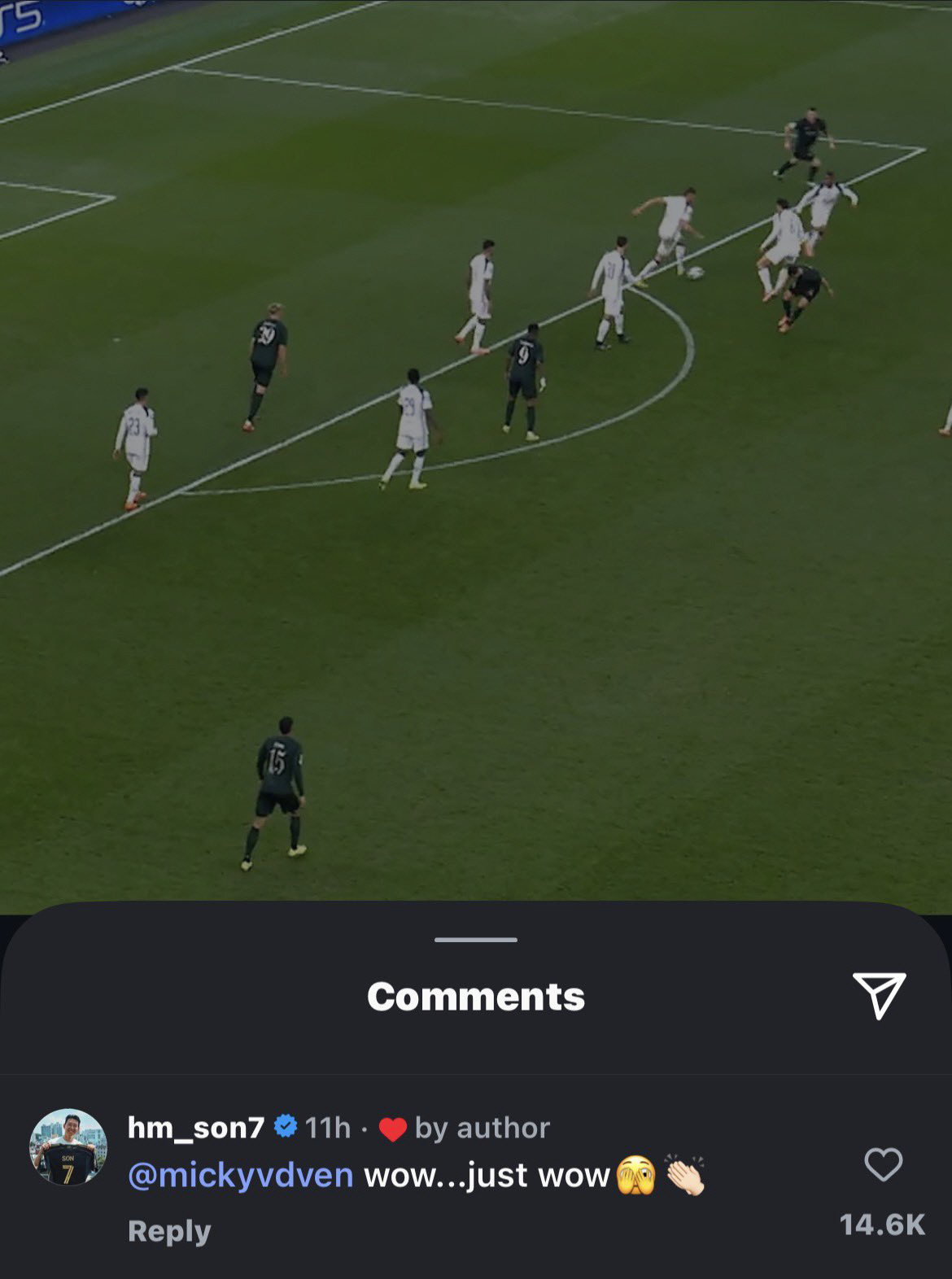 "쏘니가 저 칭찬했어요!" 미국에 있어도 '손흥민 존재감 미쳤다'…'토트…