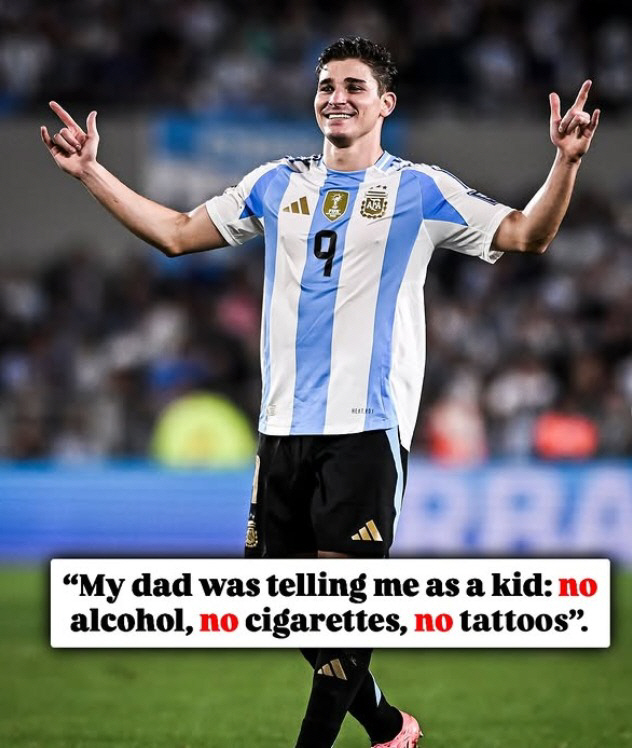 "타투→담배→술 금지" 아버지의 특별한 당부, 문신 없는 아르헨 '유일'…
