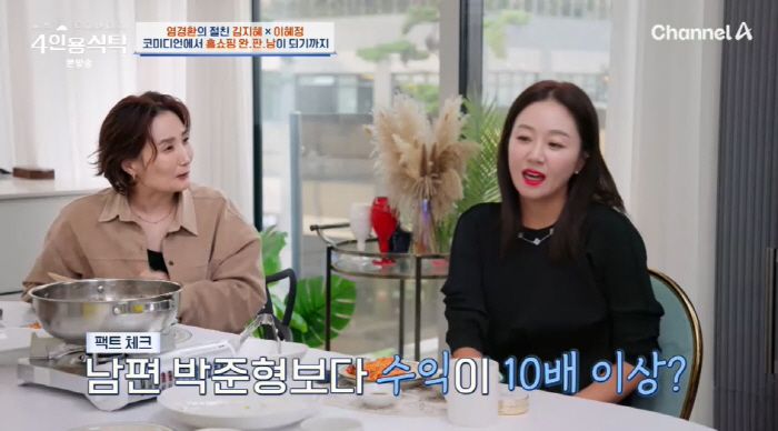 '70억 자가' 김지혜, 수입 밝혔다 "쇼호스트 대박 후 박준형♥보다 1…