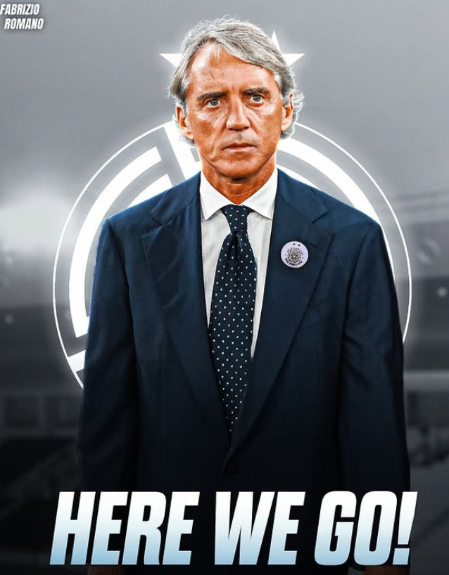 HERE WE GO 떴다! '최악' 클린스만 상대 '조기퇴근' 만치니, …