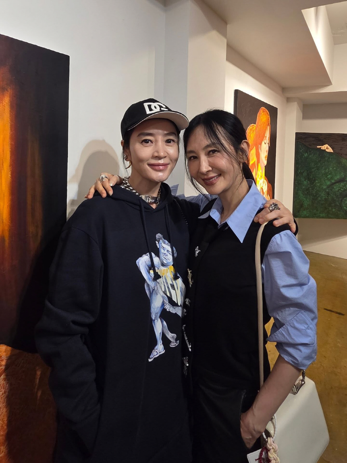 “롯데와 해태의 만남” 채시라X김혜수, 전설들의 레전드급 투샷[SCin스…