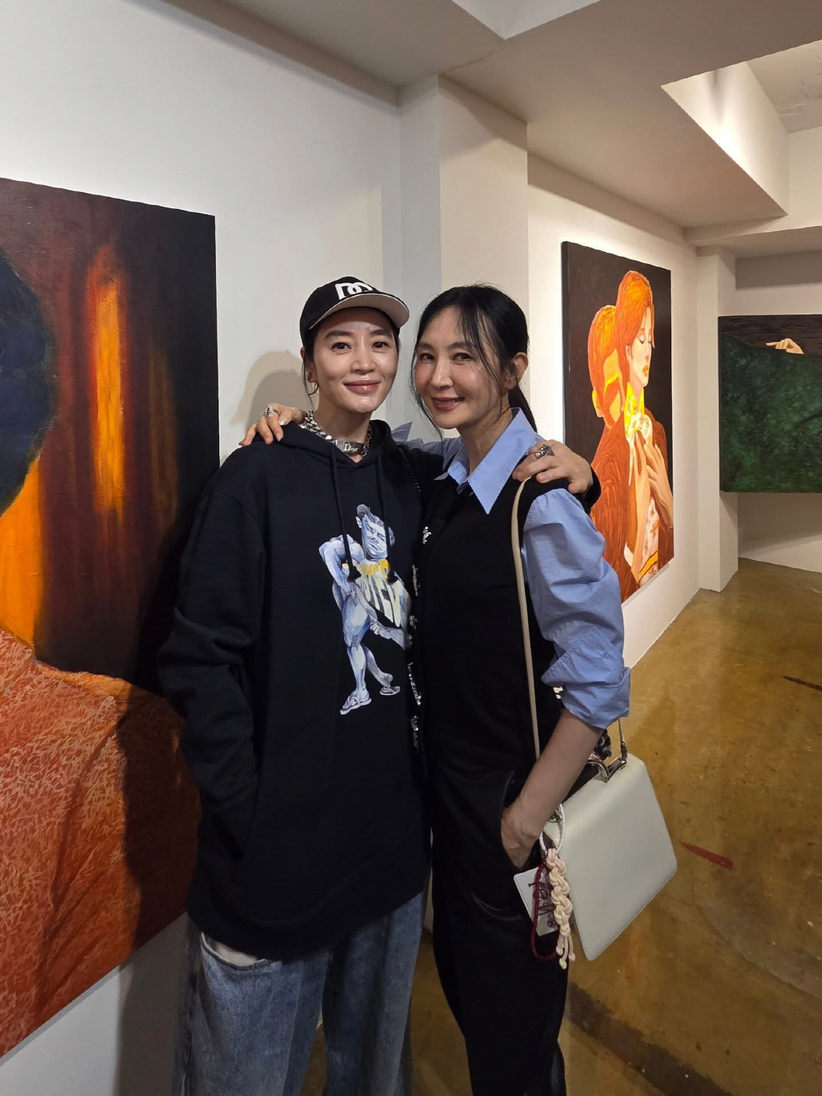 “롯데와 해태의 만남” 채시라X김혜수, 전설들의 레전드급 투샷[SCin스…