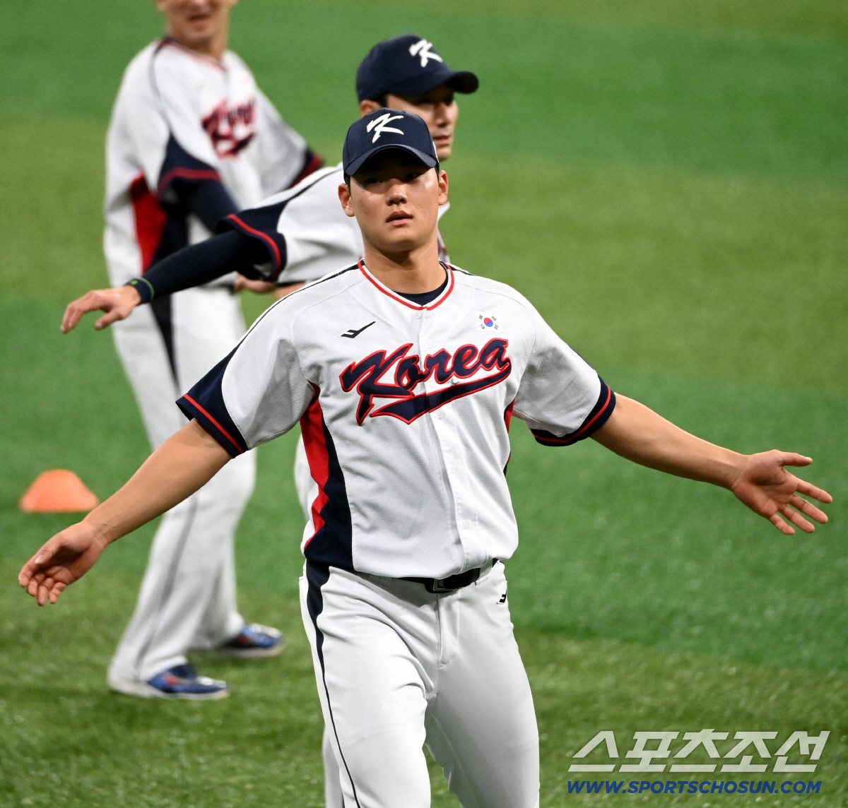 [포토] 김주원-신민재, 대표팀 키스톤콤비