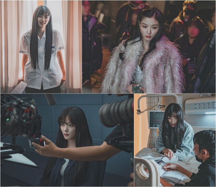 "얼굴 갈아 끼웠네"..글로벌 차트 올킬 '친애하는 X' 김유정에 쏟아진 찬사